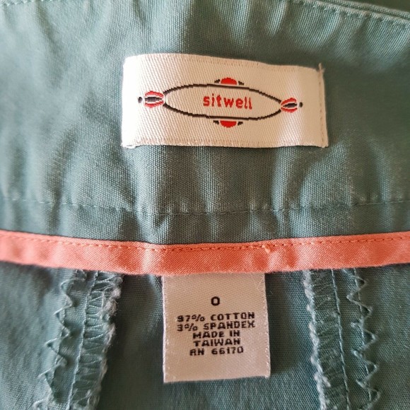 Anthropologie Sitwell Womens Skirt 0 Green St. Patrick's Thread Textured Boho - Picture 8 of 12